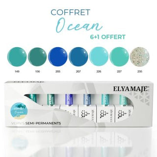 Coffret Ocean - Vernis Semi Permanents - Edition Limitée - Elya Maje