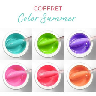 Coffrets de 6 Color Creamy Gels Summer 20ml - Elya Maje