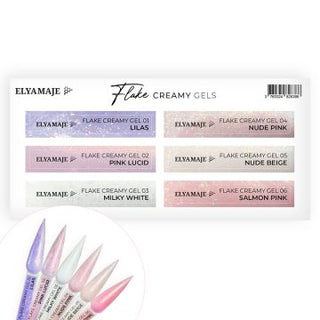 Coffret de 6 Flake Creamy Gels 20ml – Elya Maje