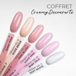 Coffrets de 6 Creamy Gels Découverte 20ml - Elya Maje
