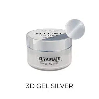 3D gel - Silver - No wipe - Elya Maje