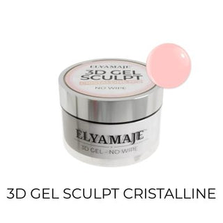3D Gel-Sculpt Cristalline n°2 - No Wipe - Elya Maje
