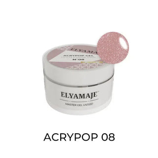 Acrypop 08 Glitzer Dunkelrosa 20ml