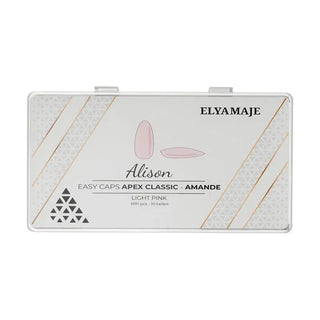 Capsules Ongles - Easy Caps Alison - Amande - Light Pink - Elya Maje