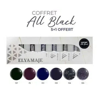 Coffret All Black - Vernis Semi Permanent - Edition Limitée