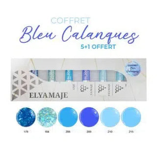 Coffret Bleu Calanques - Vernis Semi Permanent - Edition Limitée