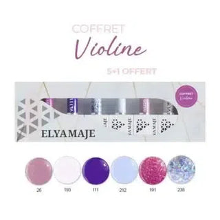 Coffret Violine - Vernis Semi Permanent - Edition Limitée