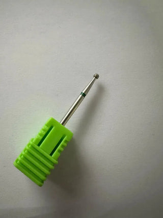 Embout Ponceuse Ongle - Boule Vert