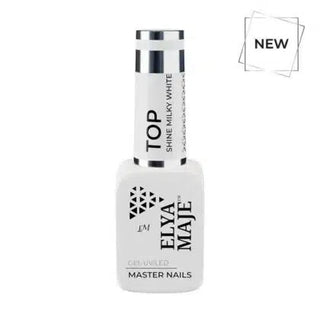 Gel Finition - Top Coat - Shine Milky white 15ml