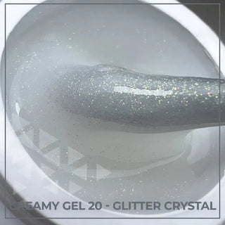 Gel de Construction - Creamy - 20 Glitter Crystal 20ML