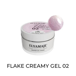 Gel de Construction - Creamy - Flake 02 Pink Lucid 20ML