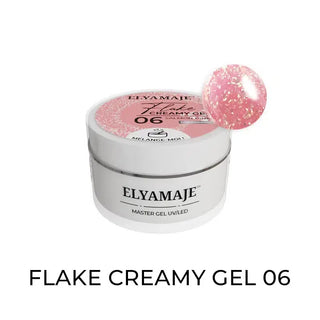 Gel de Construction - Creamy - Flake 06 Saumon Pink 20ML