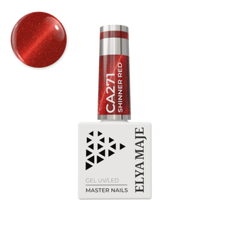 Vernis semi permanent 271 Shinner Red Cat Eyes 8ML - Elya Maje
