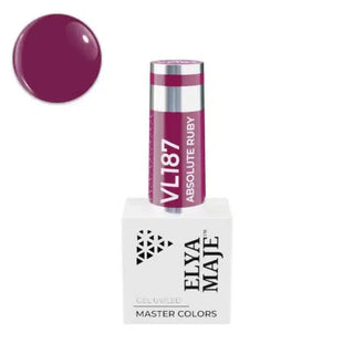 Vernis semi permanent 187 Absolute Ruby 8ML