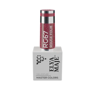 Semipermanenter Lack 67 Rouge Folie 8ML