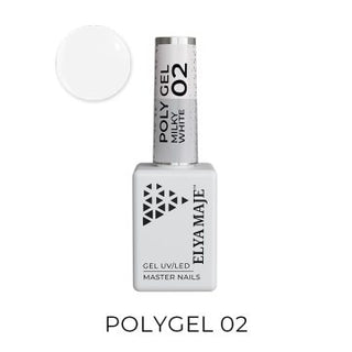 Polygel Liquide - Milky White 02 - Elya Maje