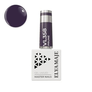 Vernis semi permanent 358 Prune  8ML - Elya Maje